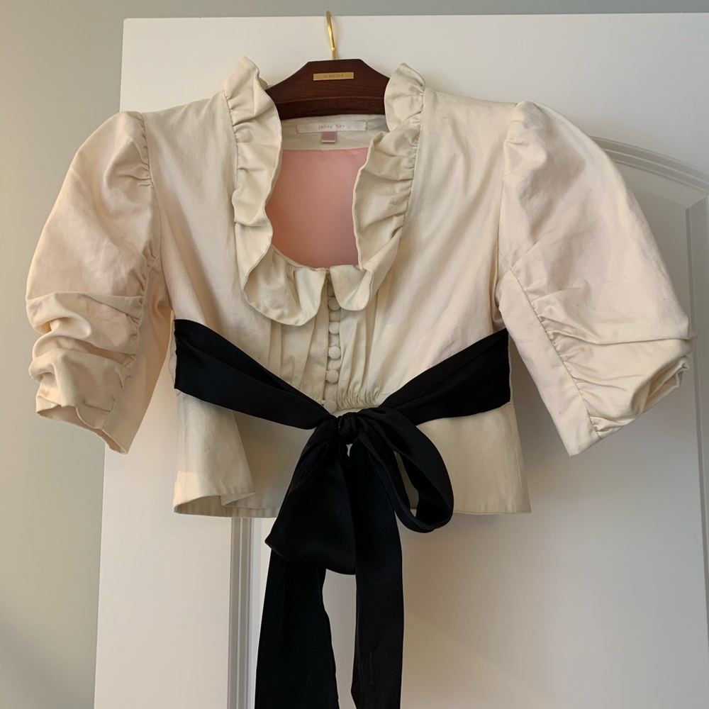 Jenny Han crop jacket